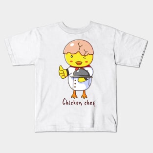 chicken chef Kids T-Shirt